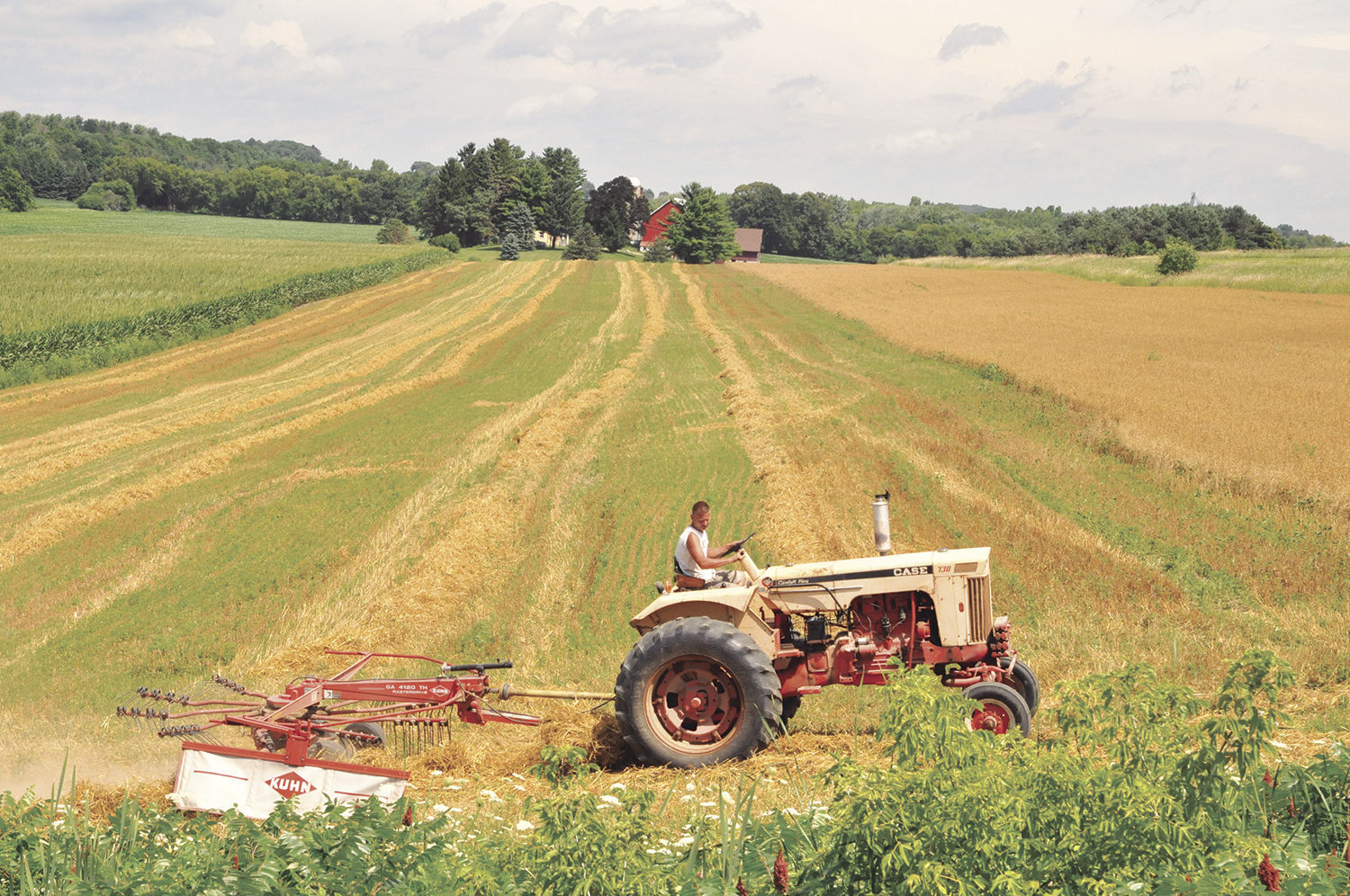 Straw rolling